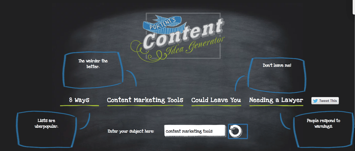 content marketing tools